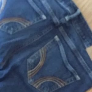 Hollister skinny jeans low rise medium wash size 5